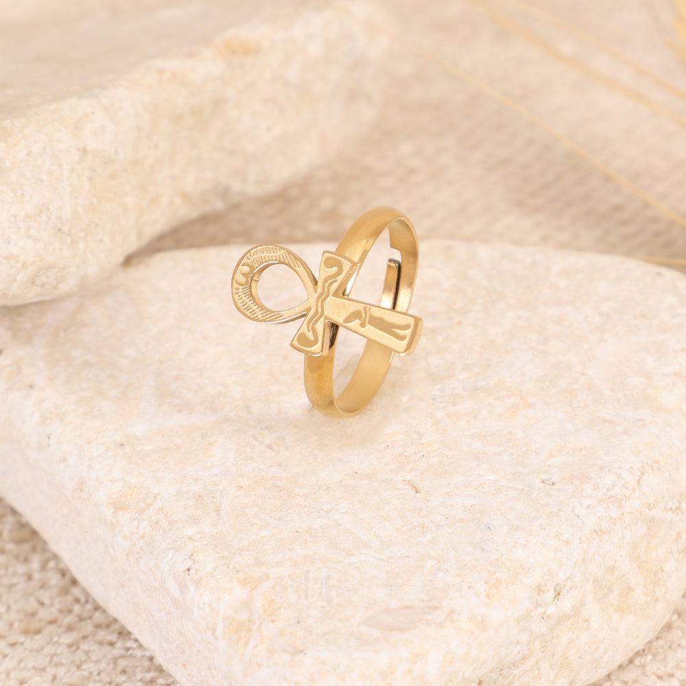 Ancient Egyptian Ankh Ring