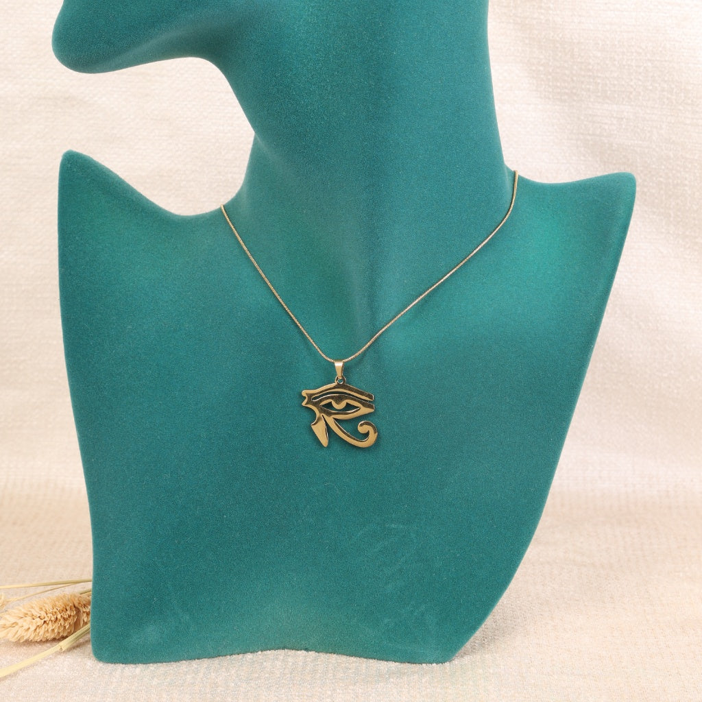 Golden "Eye of Horus" Necklace