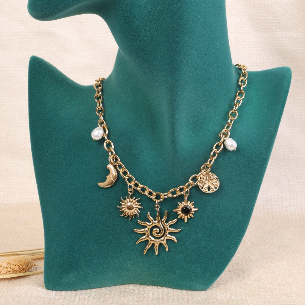Cosmic Charm" Necklace