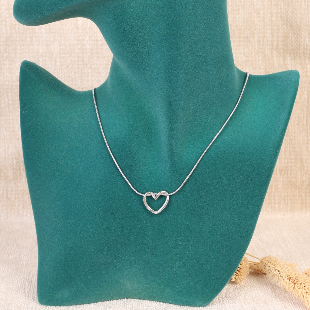 Silver "Heart" Necklace