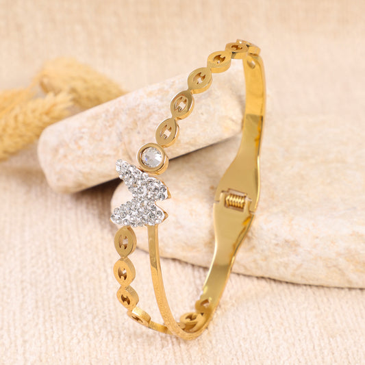 Golden "Circles" Bracelet