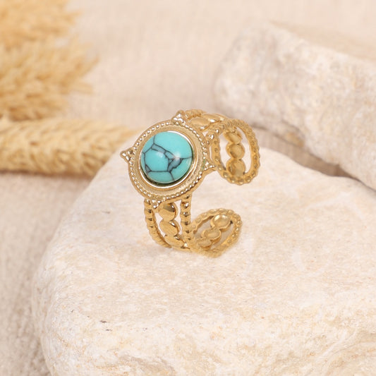 Golden Multi-Style Ring