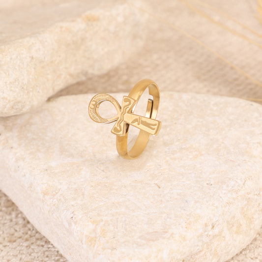 Ancient Egyptian Ankh Ring