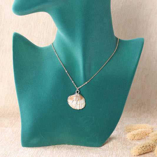 Silver Shell Necklace