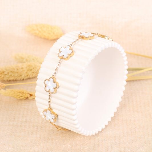 White "Van Cleef" Bracelet
