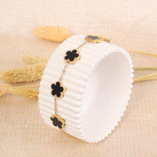 Black "Van Cleef" Bracelet