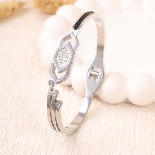 Silver "Circles" Bracelet