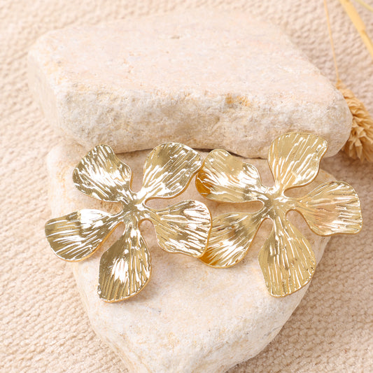 Golden "Liquid Gold" Earrings