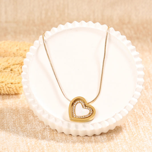 Double Heart of Love Necklace