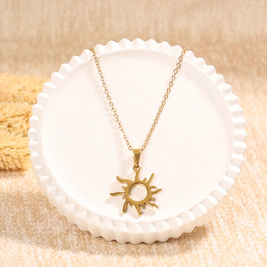 Golden Sun Necklace