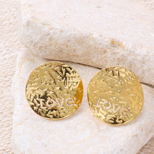 Golden "Liquid Gold" Earrings