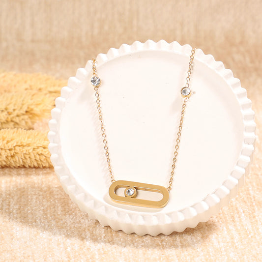 Elegant Golden Messika Necklace