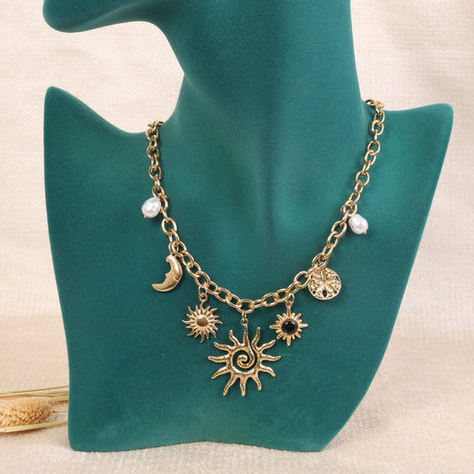 Cosmic Charm" Necklace