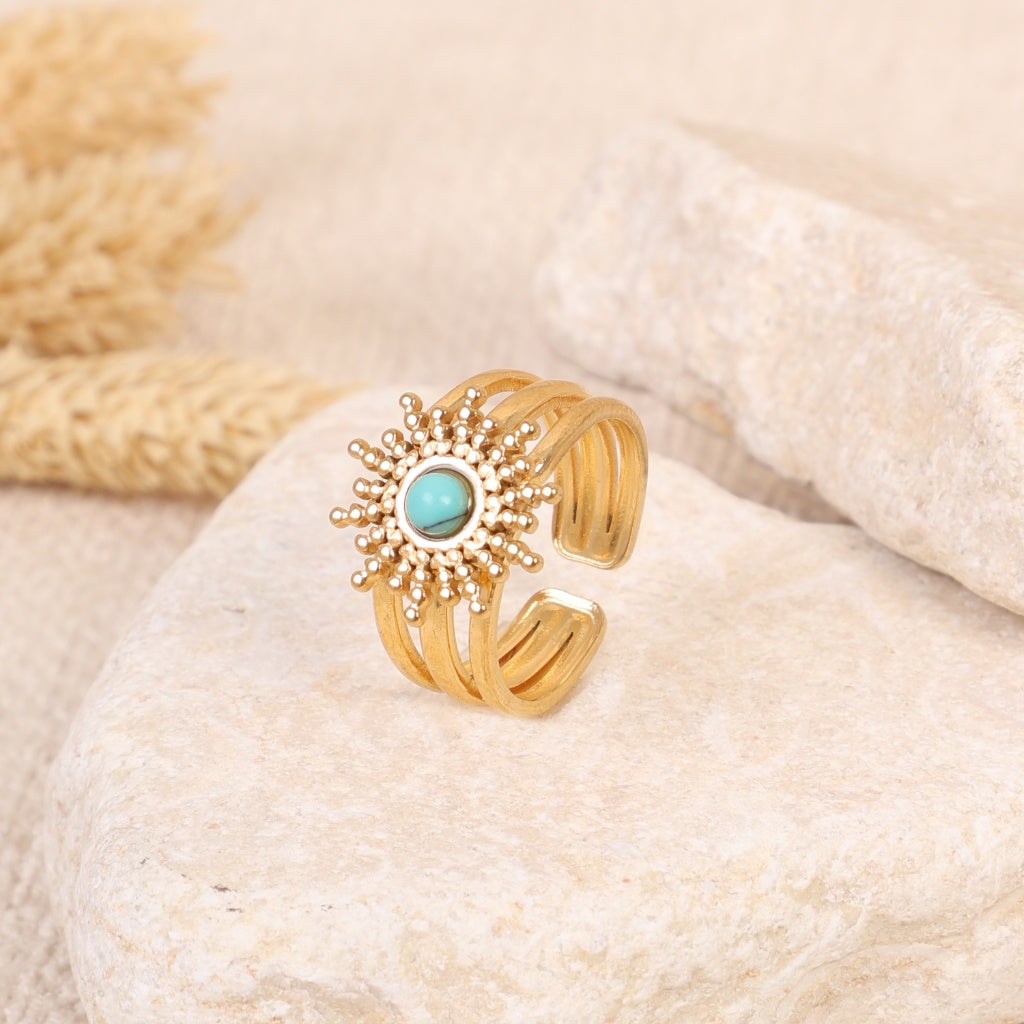 Golden Multi-Style Ring