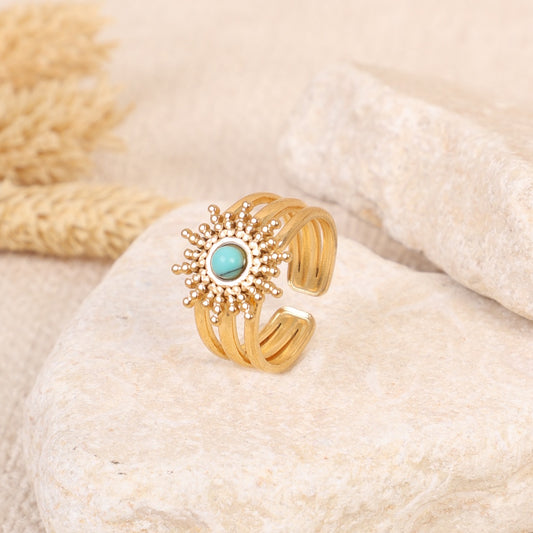 Golden Multi-Style Ring