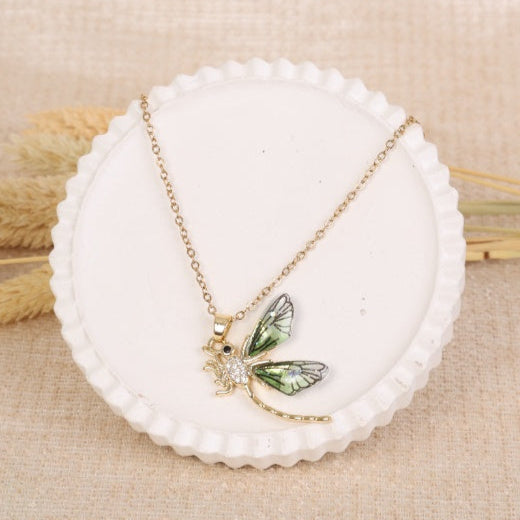 Golden "Dragonfly" Necklace