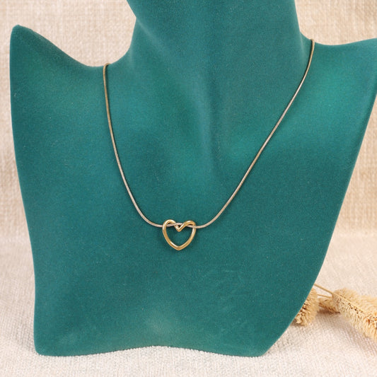 Golden "Heart" Necklace