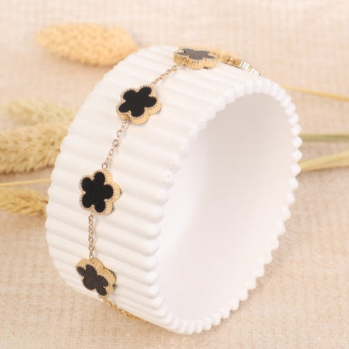 Black "Van Cleef" Bracelet